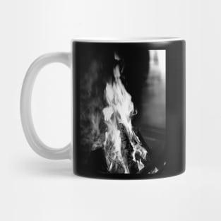 Silver flames Mug